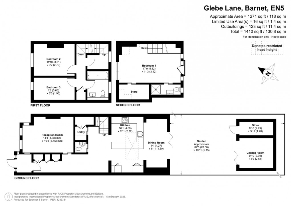 Floorplan for Arkley, Barnet