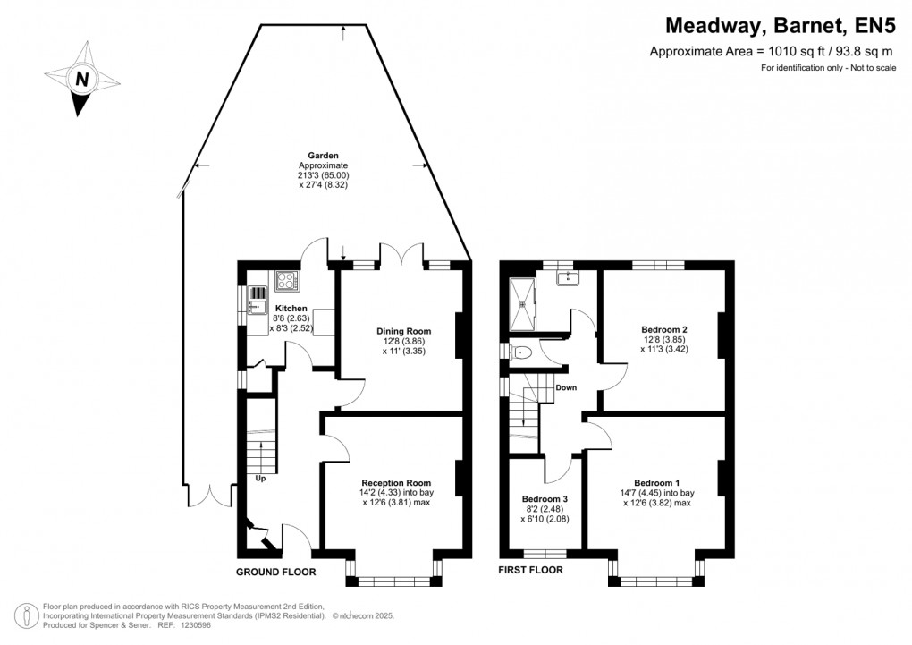 Floorplan for Meadway, Barnet