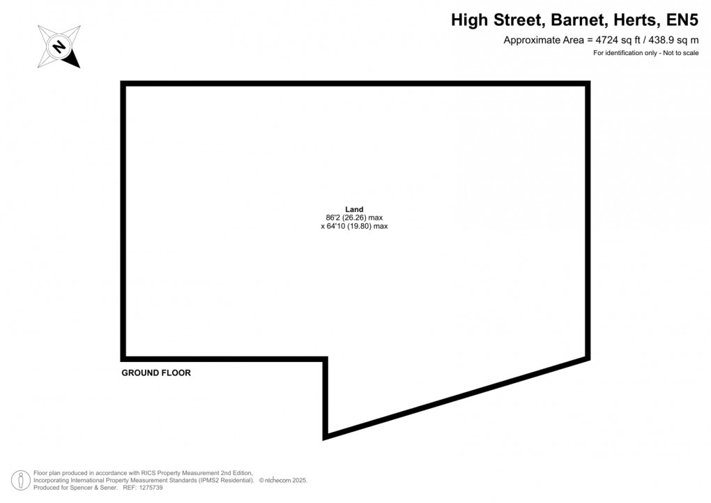 Floorplan for High Street, Barnet