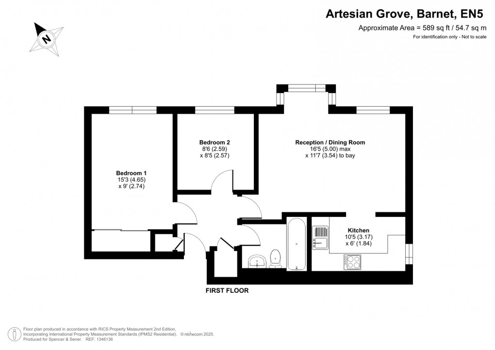 Floorplan for Artesian Grove, Barnet