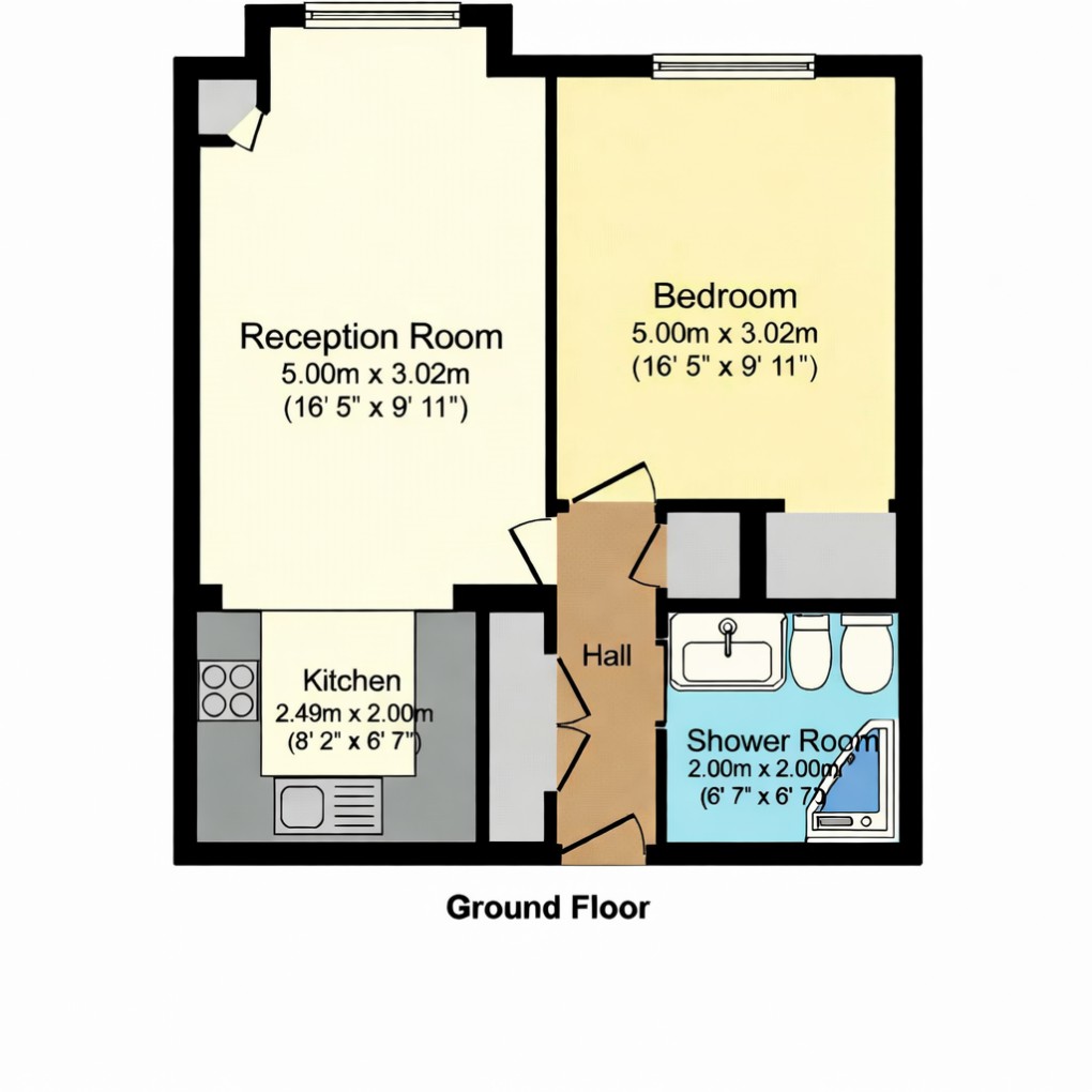 Floorplan for West End Lane, Barnet